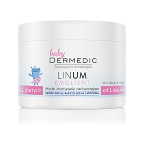 Dermedic Baby Linum Emolient intenzivní výživné tělové máslo 225 g