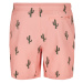 Pánské koupací šortky Urban Classics Pattern Swim Shorts - cactus aop