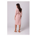 Bewear Dámské mini šaty Kundry B258 růžová Růžová