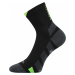 Dámské, pánské slabé sportovní ponožky Voxx - Gastl -černá barva