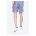 Šortky s příměsí lnu Norse Projects Sophia Light high waist, NW35.0036.7005-7005