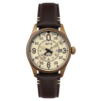 AVI-8 AV-4090-07 Spitfire Bronze Automatik 42mm 5ATM