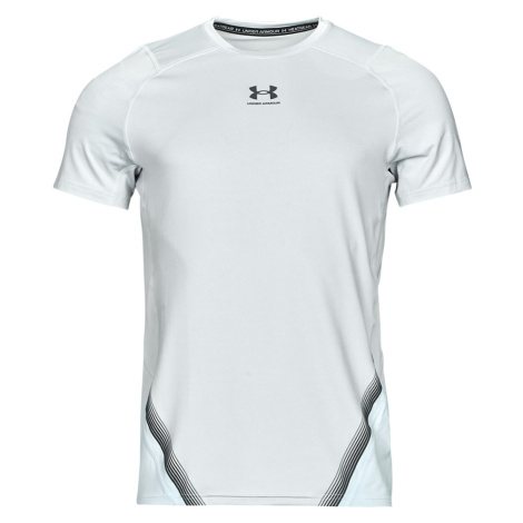 Under Armour UA HG Armour Nov Fitted SS Šedá