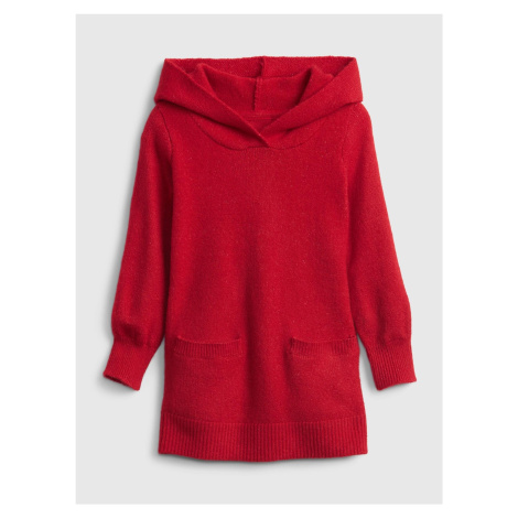 GAP Dětský svetr hooded tunic - Holky