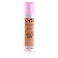 NYX Professional Makeup Bare With Me Concealer Serum hydratační korektor 2 v 1 odstín 8.5 Carame