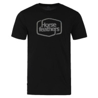 Horsefeathers ROOTER Pánské tričko, černá, velikost