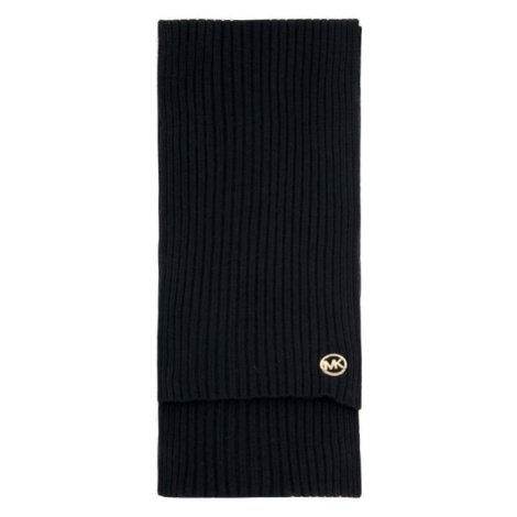 Michael Kors Scarf - PATCH Rib Scarf - Black