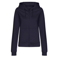 Just Hoods Dámská mikina na zip JH050F New French Navy