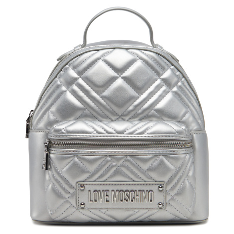 Batoh LOVE MOSCHINO JC4148PP1MLA196B Stříbrná