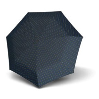 Derby Mini Minore - dámský skládací deštník, modrá, geometrický / abstraktní