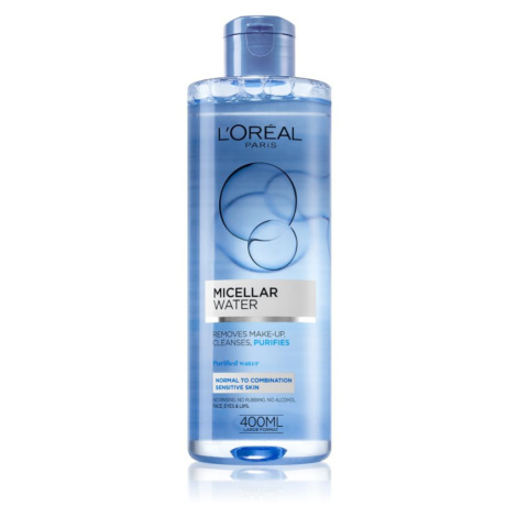 L’Oréal Paris Micellar Water micelární voda pro normální až smíšenou citlivou pleť 400 ml