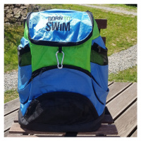 Plavecký batoh born toswim shark mini backpack zeleno/modrá