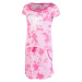 Russell Athletic PRINTED SCRIPT DRESS Dámské šaty, růžová, velikost