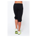 NDN - 3/4 dámské kalhoty s nízkým sedem ILLA X029 (černá) - NDN Sport