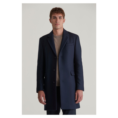 KABÁT GANT CLASSIC WOOL COAT NIGHT BLUE