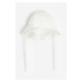H & M - Bavlněný letní klobouček - bílá
