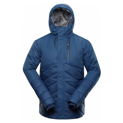 Pánská zimní bunda Alpine Pro GABRIELL 4 - tmavě modrá