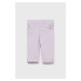 Dětské kalhoty Tom Tailor fialová barva, hladké
