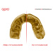 Chránič zubů OPRO Gold senior - černý
