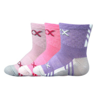 Voxx Piusinek Kojenecké ponožky s jemným lemem - 3 páry BM000001997600100168 mix B - holka