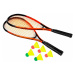 Spokey SPIKY Sada na speed badminton - 2 rakety, 5 míčků, obal