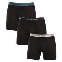 3PACK pánské boxerky Calvin Klein černé (NB2570A-Q7E)