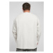 Urban Classics / Organic Oversized Henleyongsleeve lightgrey