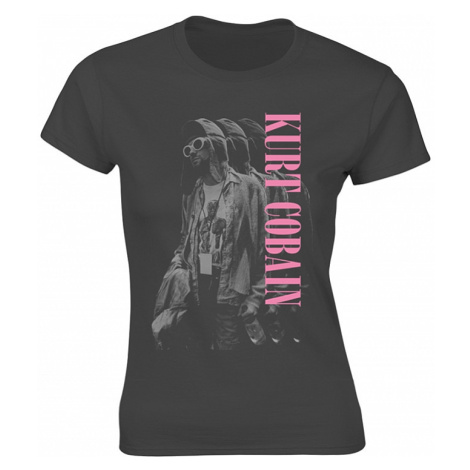 Nirvana tričko, Standing Girly Grey, dámské PLASTIC HEAD