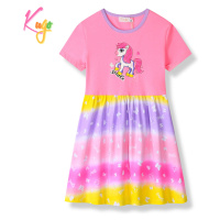 Dívčí šaty - KUGO HS9286, světle růžová Barva: Růžová