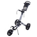 Fastfold Trike Grey/Black Manuální golfové vozíky