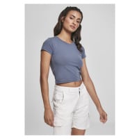 Dámský strečový dres Cropped Tee vintageblue