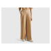 Benetton, Palazzo Trousers In 100% Linen