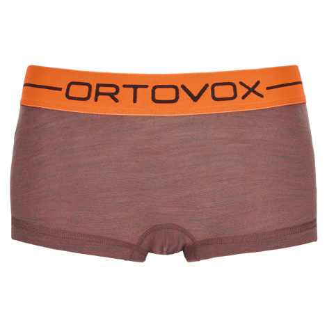Dámské boxerky Ortovox 185 Rock´n´Wool Hot Pants blush blend