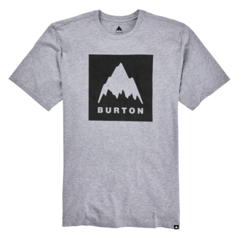 Tričko Burton Classic ountain High Short Sleeve T-Shirt Gray Heather