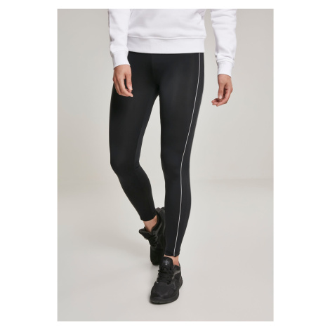 Dámské reflexní legíny s vysokým pasem černé Urban Classics