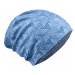 Chlapecká fleecová čepice, spadená- Unuo SHARP, modrá Barva: Modrá
