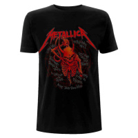 Metallica Tričko Skull Screaming Red 72 Seasons Black