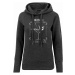 Dámská mikina // Mister Tee / Ladies F-Word Hoody charcoal