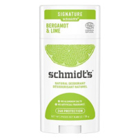 SCHMIDT'S Signature Bergamot + limetka tuhý deodorant 58 ml