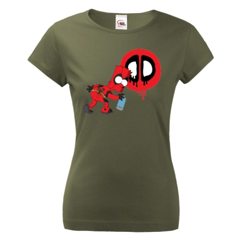 Dámské tričko s potiskem Bartpool - tričko pro fanoušky Marvelovek BezvaTriko