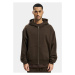 DEF Zip Hoody - brown