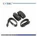Zajišťovací spony Duty Gear na služební opasek Cytac® 4 kusy - černé