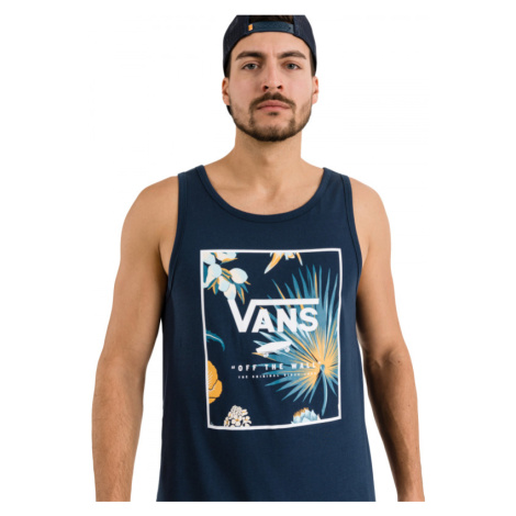 VANS-MN PRINT BOX TANK DRESS BLUES/CAL Modrá