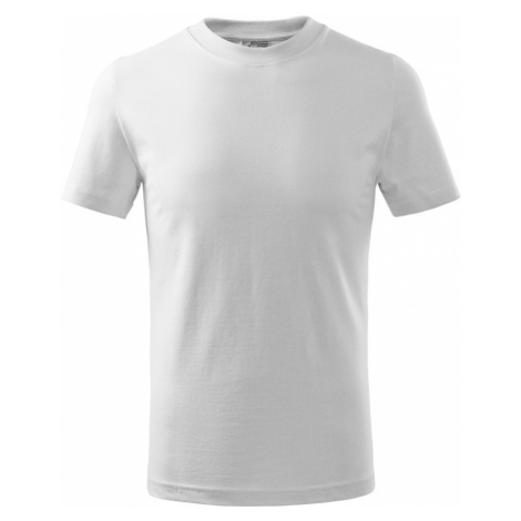 Malfini Basic Dětské triko 138 bílá