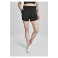 Dámské šortky // Urban classics Ladies Viscose Resort Shorts black