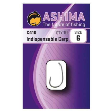 Ashima  háčky  c410 indispens.carp  (10ks).-velikost 4