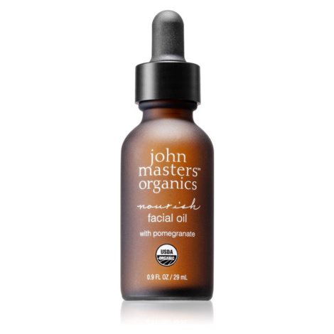 John Masters Organics All Skin Types pleťový olej pro výživu a hydrataci 29 ml