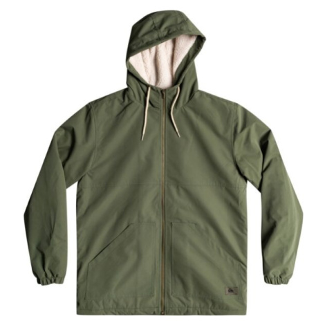 Quiksilver FINAL CALL JACKET Pánská bunda, khaki, velikost