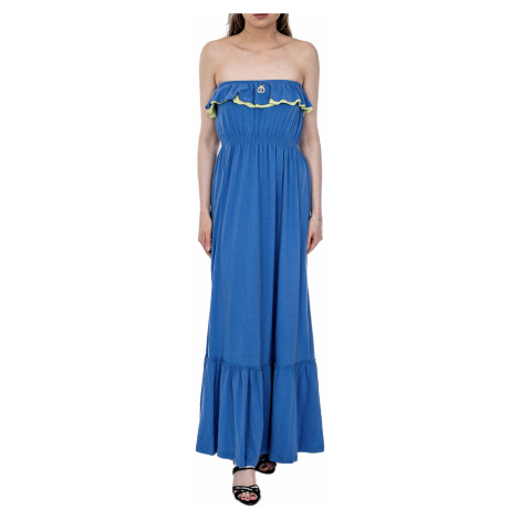 Modré plážové šaty - APPLE BOTTOMS