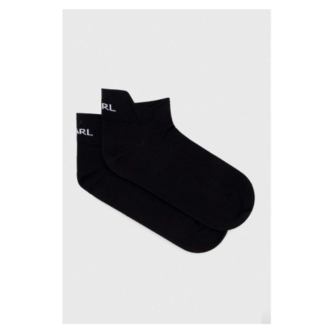Ponožky Karl Lagerfeld pánské, černá barva